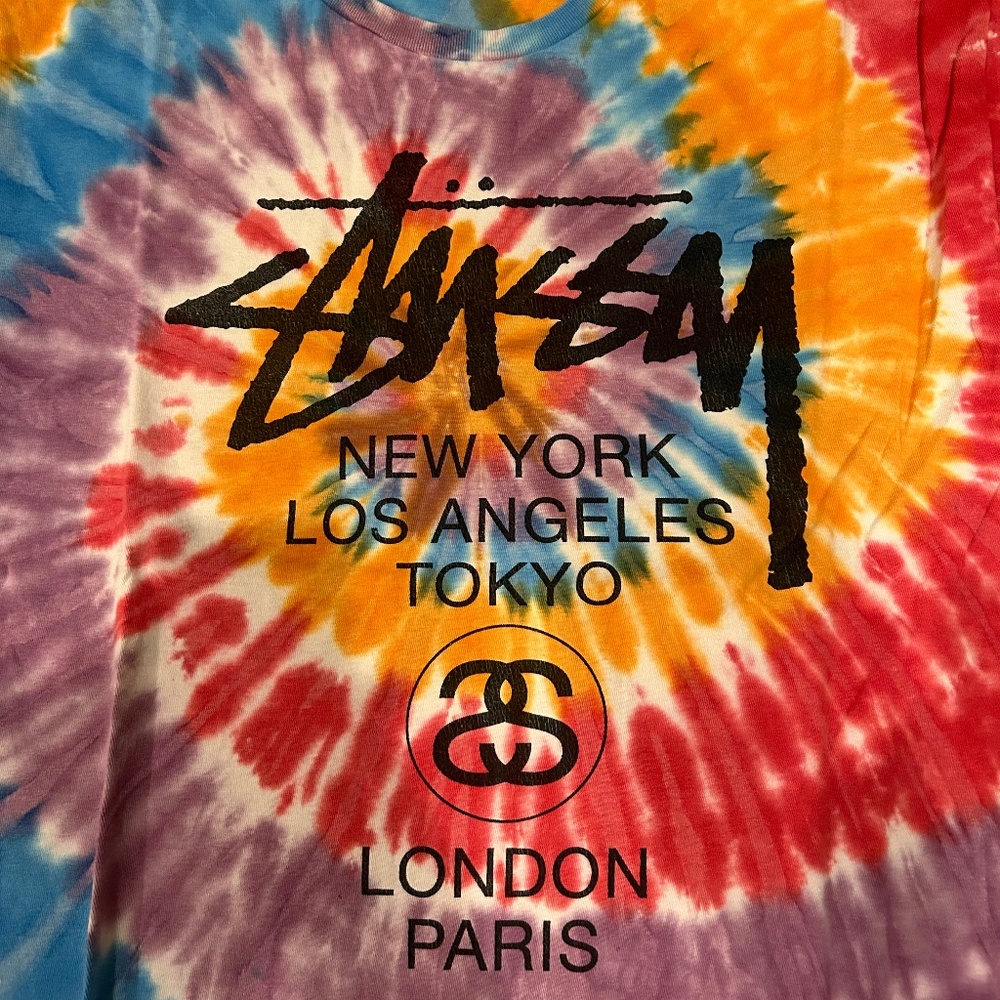 Study OG Tie Dye Logo Tee size Large